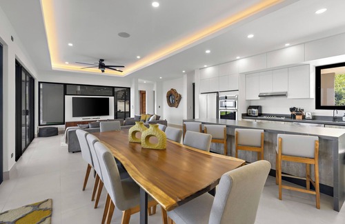 Coco Maison | NEW Oceanview Home - Two Terraces - Five Primary Suites - Smart TVs + Foosball - Gated Entry