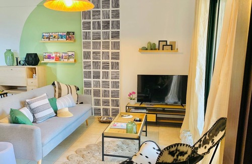 Aigialeia Appartement | New-olivaholidayhomes - Boho Studio +piscine