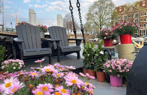 Nieuwmarkt en Lastage Location De Bateaux | NEW: Luxurious wellness houseboat - Sailors Suite