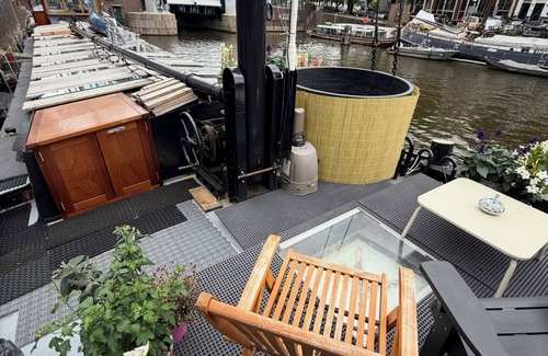 Nieuwmarkt en Lastage Location De Bateaux | NEW: Luxurious wellness houseboat - Sailors Suite