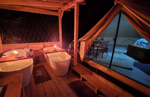 Mount Vision Location De VR | NEW! Site 3 at Coyote Hollow Park with private soaking tubs