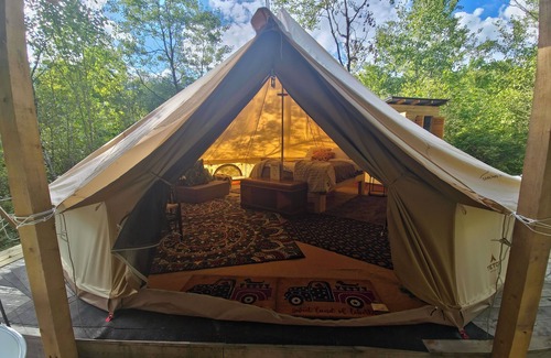 Mount Vision Location De VR | NEW! Site 3 at Coyote Hollow Park with private soaking tubs