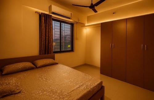 Tirupati Appartement | New Spacious 2BHK apartments in Tirupati Near Railway Station with fully equipped kitchen, AC bedrooms, Washing Machine, 24 hours water, caretaker service, and ample space for car parking & ideal for families and pilgrims