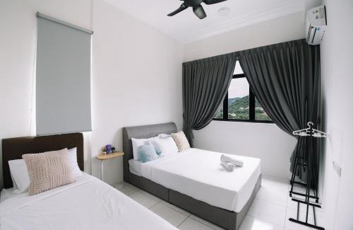Kampung Sungai Nibong Appartement | NEW The Sun 3Bedrooms 10pax 2CP