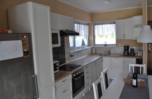 Trzesacz Maison | New vacation home with large garden, fireplace, comfort, family vacation, dog, pool
