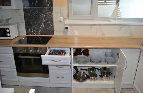 Trzesacz Maison | New vacation home with large garden, fireplace, comfort, family vacation, dog, pool
