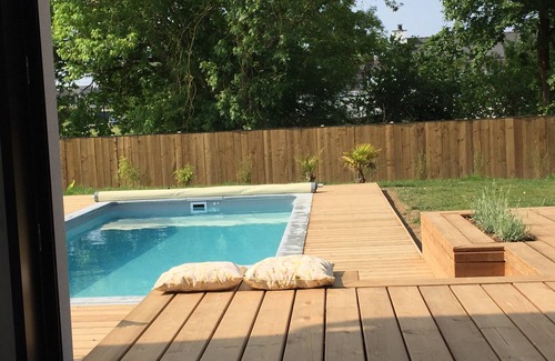 Baden Maison | Villa récente avec piscine chauffée privative