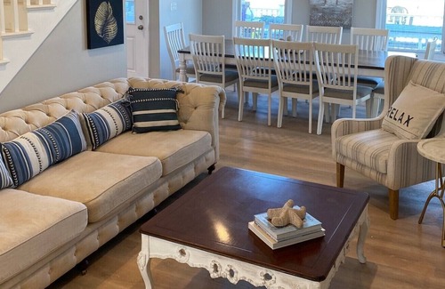 Stonington Maison | NEW Waterfront Home with daily Boat Taxi (seats 20) to Sandy Point Beach