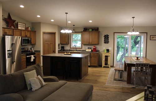 Clitherall Maison | New West Battle Lake Home, perfect for large gatherings, reunions, and retreats!