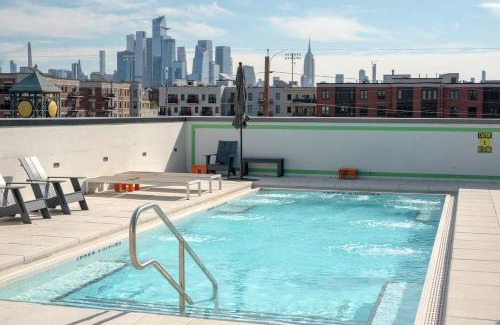 Hoboken Appartement | Newluxe 2bd2ba W Pool & More