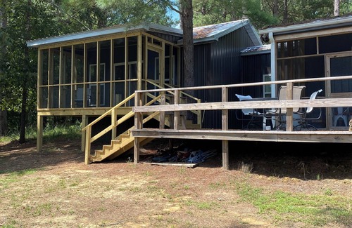 Batesville Cabine | Newly Built Cabin with a 2.5 acre Lake on 120 Acres of Private Land