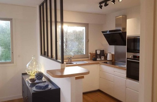 Saint-Cast-le-Guildo Appartement | Appartement refait neuf tout confort - Plein centre St-Cast - piscine chauffée