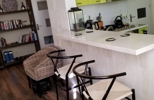 Tbilisi Appartement | Studio d'une chambre récemment rénové avec tous les meubles et cuisine