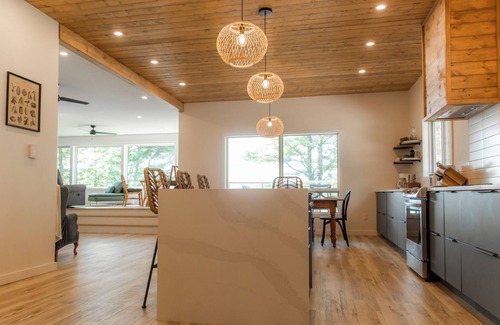 Redbridge Maison | Newly renovated open concept lake house with beautiful views