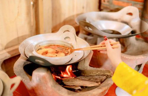 Cu Lao Dung Chalet De Ski | Nhà lá Miền Tây Việt Nam