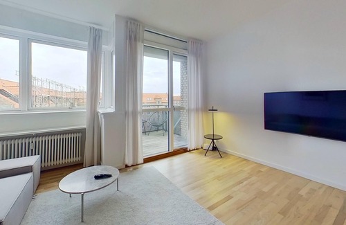 Frederiksberg Appartement | Nice 2-bed in Frederiksberg w/ balcony