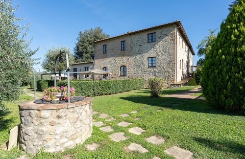 Ponte di Gabbiano Appartement | Bel appartement avec climatisation, piscine, WIFI, TV, animaux admis, parking, près de Sienne