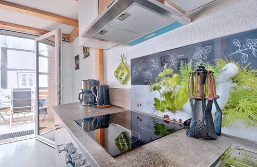 Schieder-Schwalenberg Appartement | Bel appartement pour 4 personnes avec WIFI, TV, balcon et animaux admis