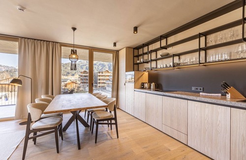 Oberndorf bei Kitzbuhel Appartement | Bel appartement avec sauna partagé