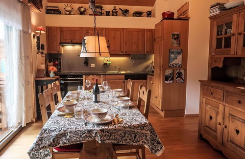 Ormont-Dessus Appartement | Nice apartment for 6 people with WIFI, TV, balcony and panoramic view