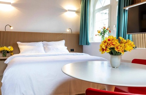 Ennetbaden Appartement | Agréable appartement pour 2 personnes avec WIFI, climatisation, TV et animaux admis