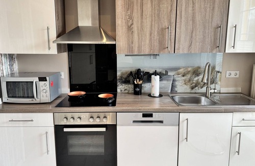 Steinheim Appartement | Agréable appartement pour 2 personnes avec bain à remous, WIFI, TV, patio et animaux admis