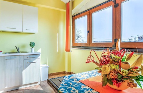 Tar-Vabriga Appartement | Nice apartment for 2 guests with pool, WIFI, A/C, TV, pets allowed and parking