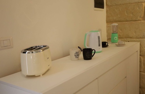 Vernole Appartement | Confortable appartement pour 2 personnes avec climatisation, WIFI, TV et animaux admis