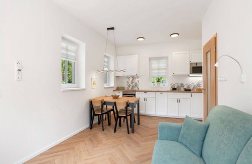 Hrensko Appartement | Agréable appartement pour 4 personnes avec WIFI, TV, patio et animaux admis