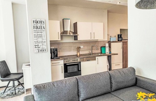 Ottbergen Appartement | Nice apartment for 4 guests with WIFI, TV, terrace, pets allowed and panoramic view