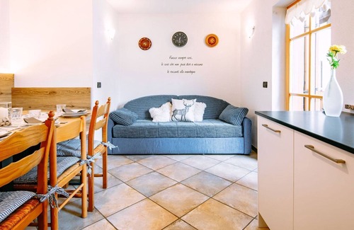 San Giovanni di Fassa Maison | Joli appartement pour 8 personnes avec WIFI, TV, balcon, animaux admis et parking
