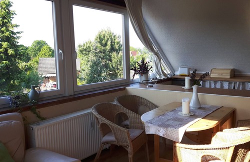 Niendorf Appartement | Bel appartement lumineux avec jardin sur la plage et la réserve naturelle