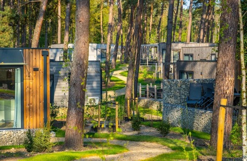 Zutendaal Chalet De Ski | Chalet con lavavajillas, a 16 km. de Maastricht