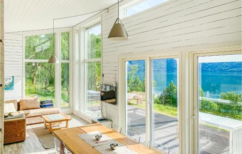 Luster Maison | Nice Home In Ornes With House Sea View