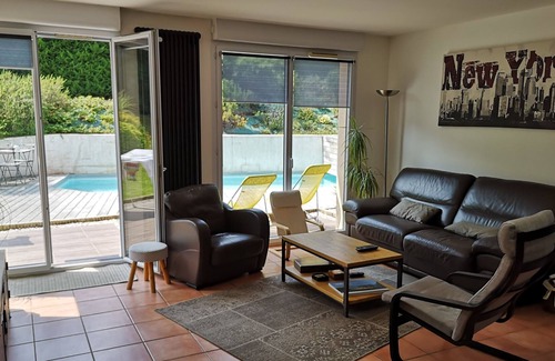 Saint-Jean Maison | Agréable maison avec piscine chauffée et jardin