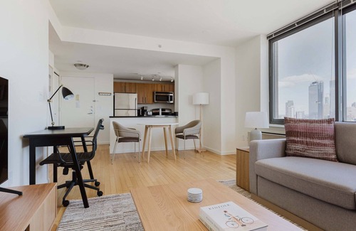 Hunters Point Appartement | Nice Long Island City 1BR w/ A/C, Elev & Laundry, by Blueground