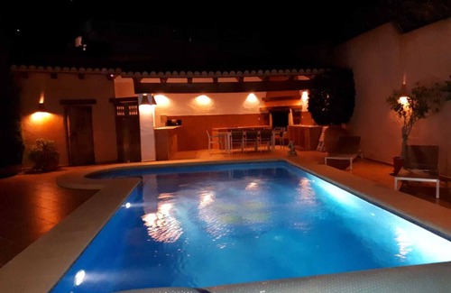 Pinar del Advocat Villa | Belle villa avec piscine, vue mer,wifi,airco,proche du centre et plages,jardin