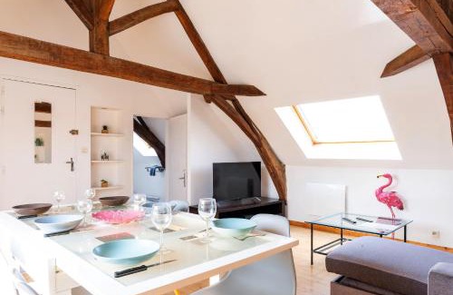 Cande Appartement | nid d'aigle de Candé centre?6 places?lumineux?