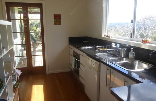 Eureka Cottage | Nightcap Cottage - vue magnifique sur les terres agricoles aux collines