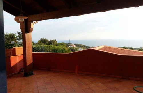 Maratea Maison | Les maisons de Nina - Grande terrasse avec vue sur la mer