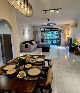 Downtown George Town Appartement | Noble Villa Condo Georgetown City Center Macalister 3 Bedroom 2 Carpark