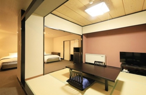 Yudanaka Shibu Onsen Hôtel | Nonsmoking JapaneseWestern room Twin | Room only / Shimotakaigun Nagano