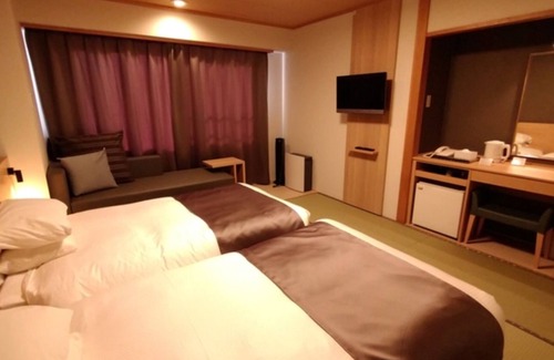 Rishirifuji-cho Hôtel | Nonsmoking Japanesestyle twin room breakfast an / Rishirigun Hokkaidō