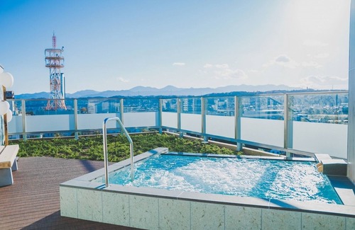 Takasaki Maison | Nonsmoking Standard twin with SKY SPA Room wit / Takasaki Gunma