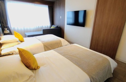 Rishirifuji-cho Hôtel | NonsmokingJapaneseWestern living twin room bre / Rishirigun Hokkaidō