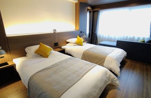 Rishirifuji-cho Hôtel | NonsmokingJapaneseWestern living twin room bre / Rishirigun Hokkaidō