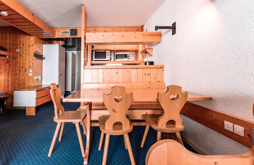 Arc-1800 Appartement | Appartement 2 pièces 6 personnes proche des pistes, des commerces, de la garderie et de l'ESF au centre de la station d’Arc 1800