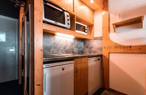 Arc-1800 Appartement | Appartement 2 pièces 6 personnes proche des pistes, des commerces, de la garderie et de l'ESF au centre de la station d’Arc 1800