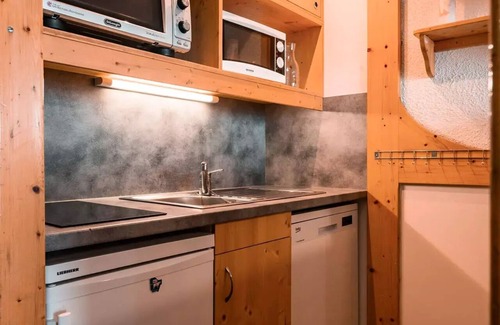 Arc-1800 Appartement | Appartement 2 pièces 6 personnes proche des pistes, des commerces, de la garderie et de l'ESF au centre de la station d’Arc 1800