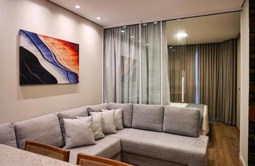 Canela Appartement | Novo Studio 506 - Hidro, Lareira e Piscina Quente